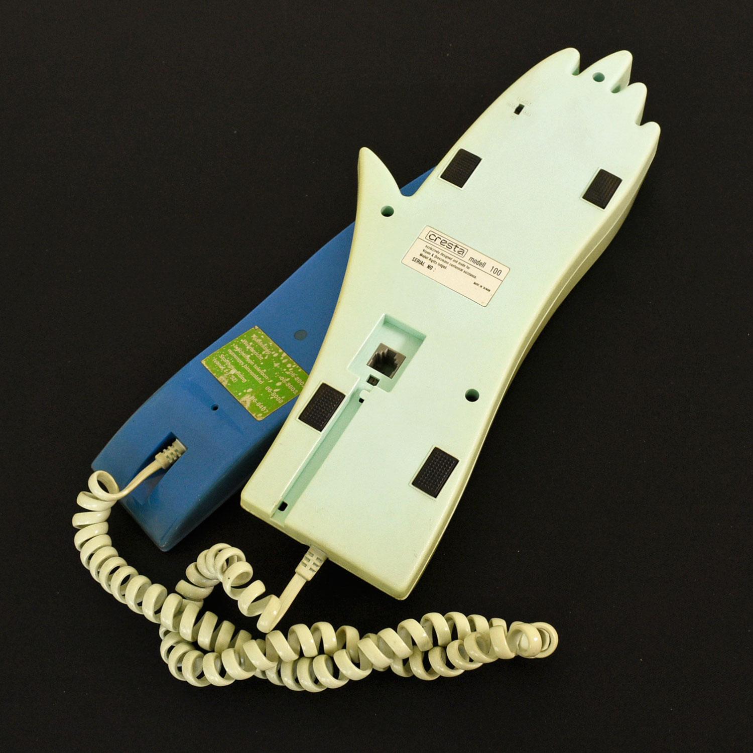 Telefono Cresta Modell 100 degli anni '80 progettato per Vroom & Dreesmann in vendita 4