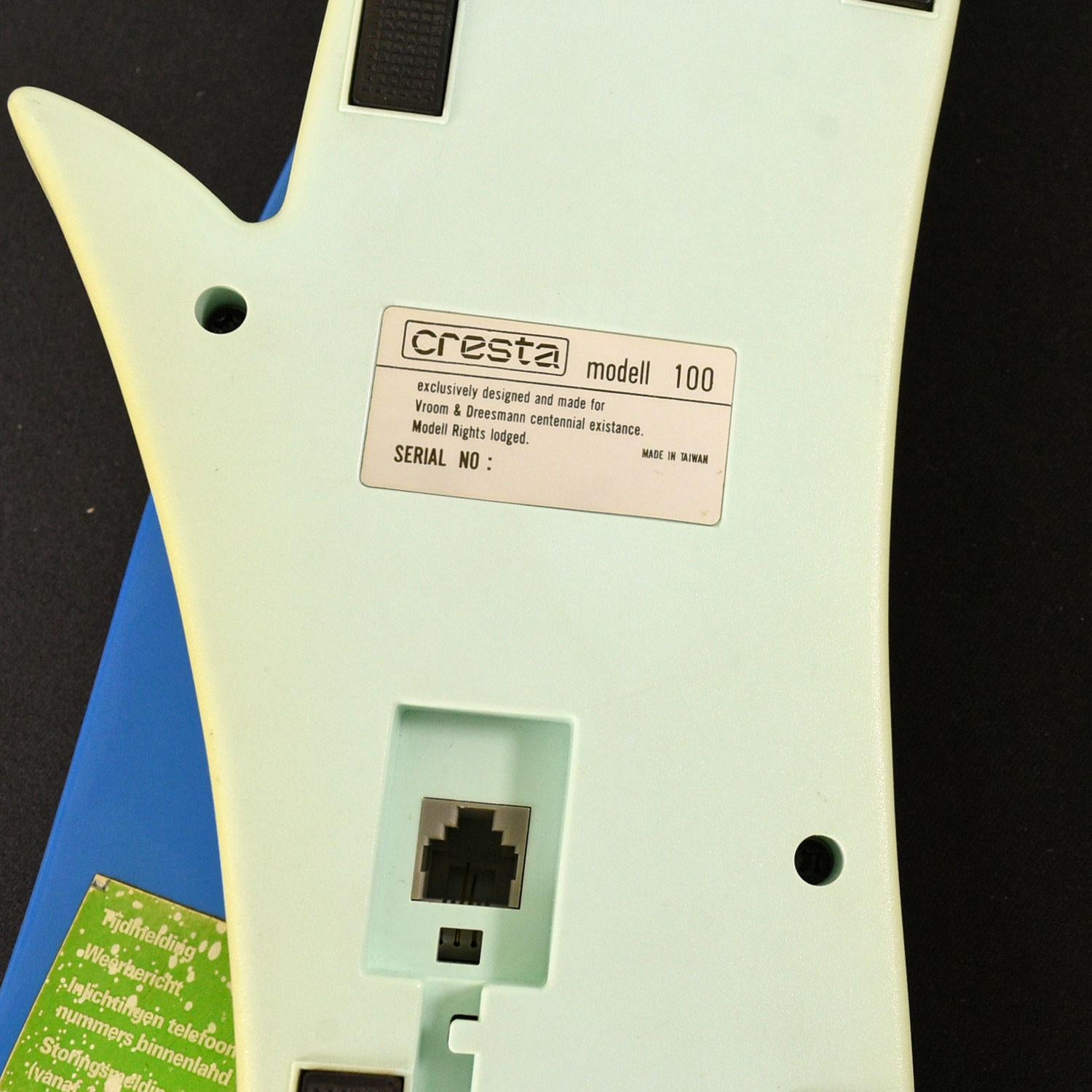 Telefono Cresta Modell 100 degli anni '80 progettato per Vroom & Dreesmann in vendita 5
