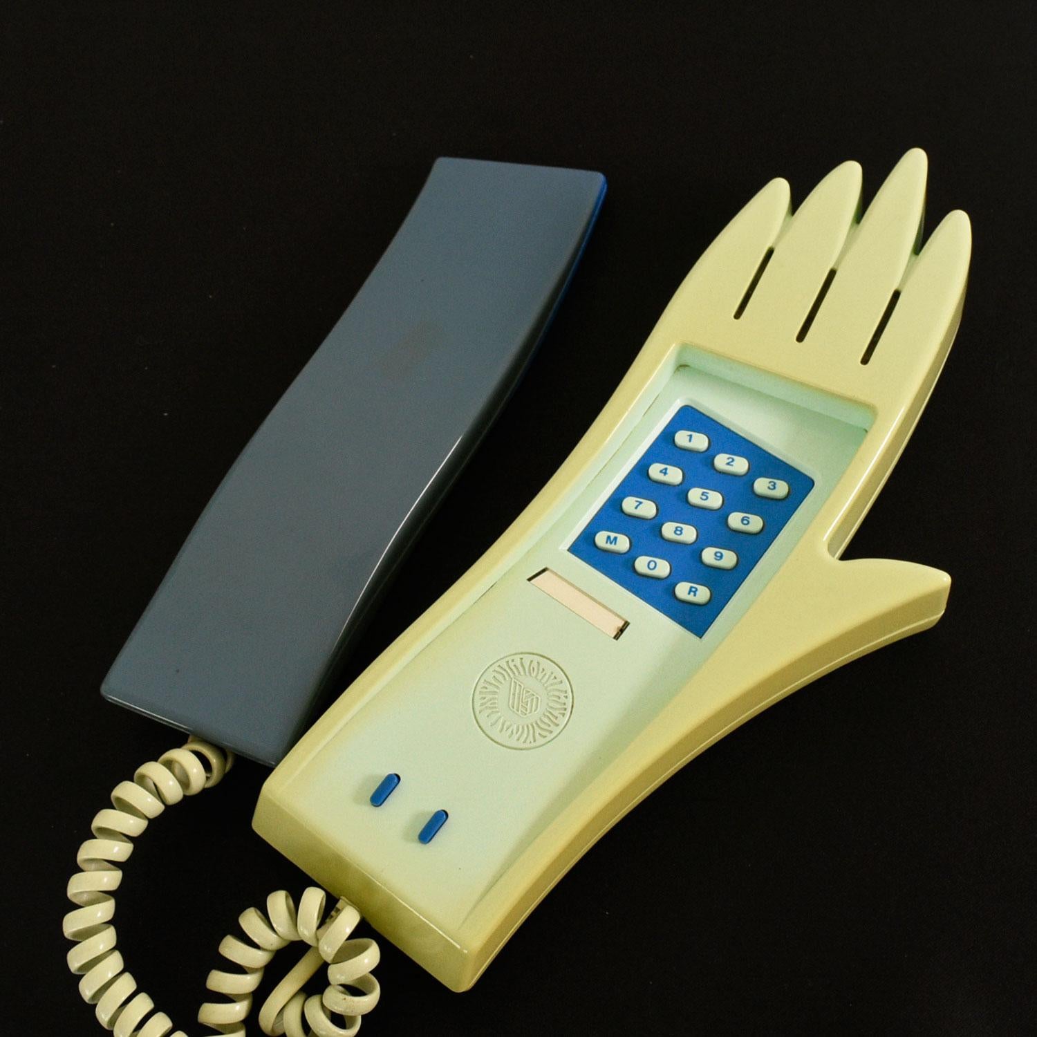 Fil di ferro Telefono Cresta Modell 100 degli anni '80 progettato per Vroom & Dreesmann in vendita