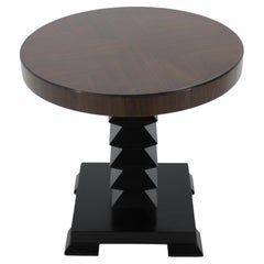 1980s Cubistic Shaped Round Coffee Table, 10 items available