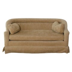 1980s Custom Made Curvy Love Sofa