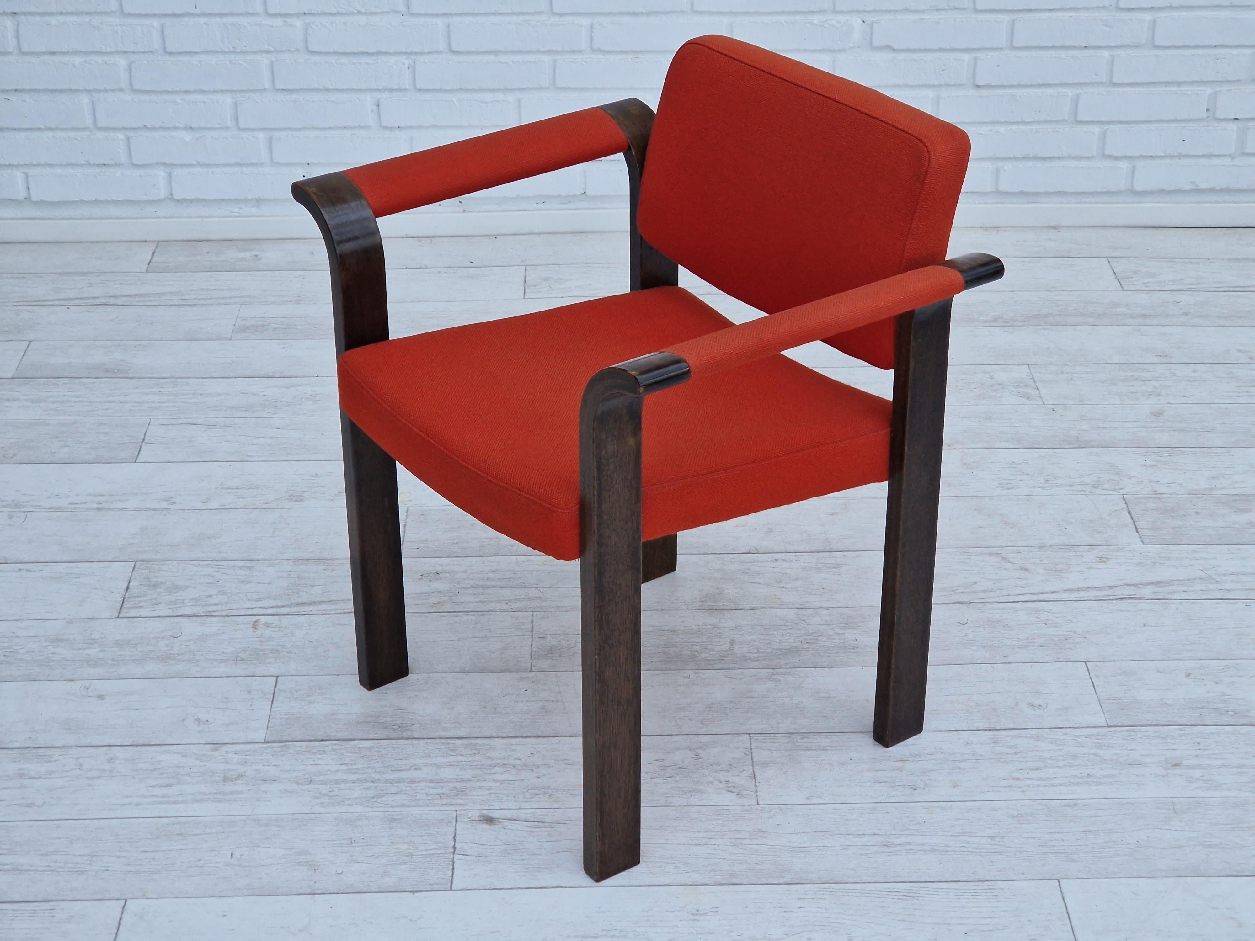 Mid-20th Century 1980s, Danish Design by Magnus Olesen, Pair of Armchairs For Sale