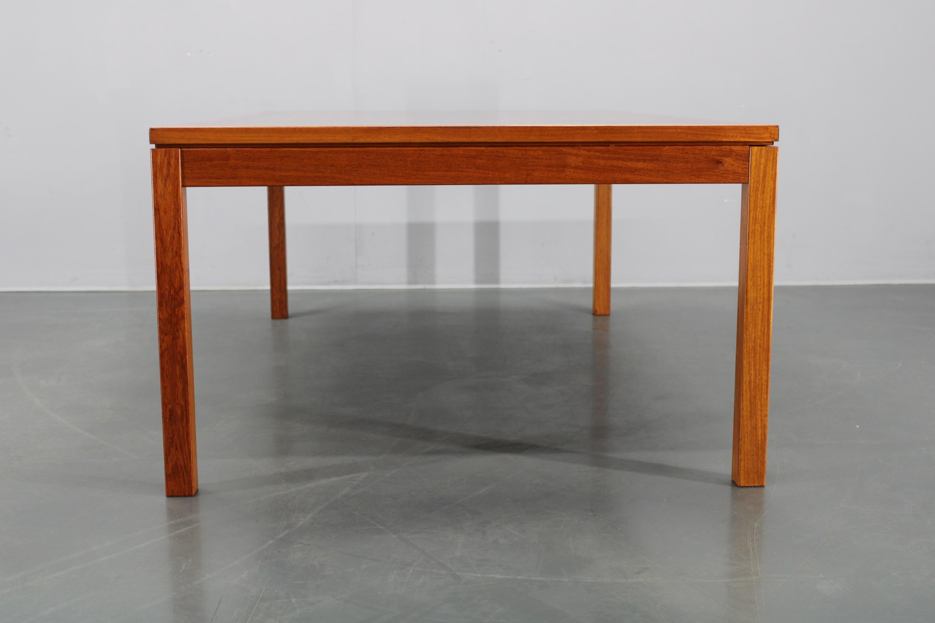 1980s Danish End-Grain Mosaic Coffee Table by Middelboe & Linduma for Tranekaer For Sale 1