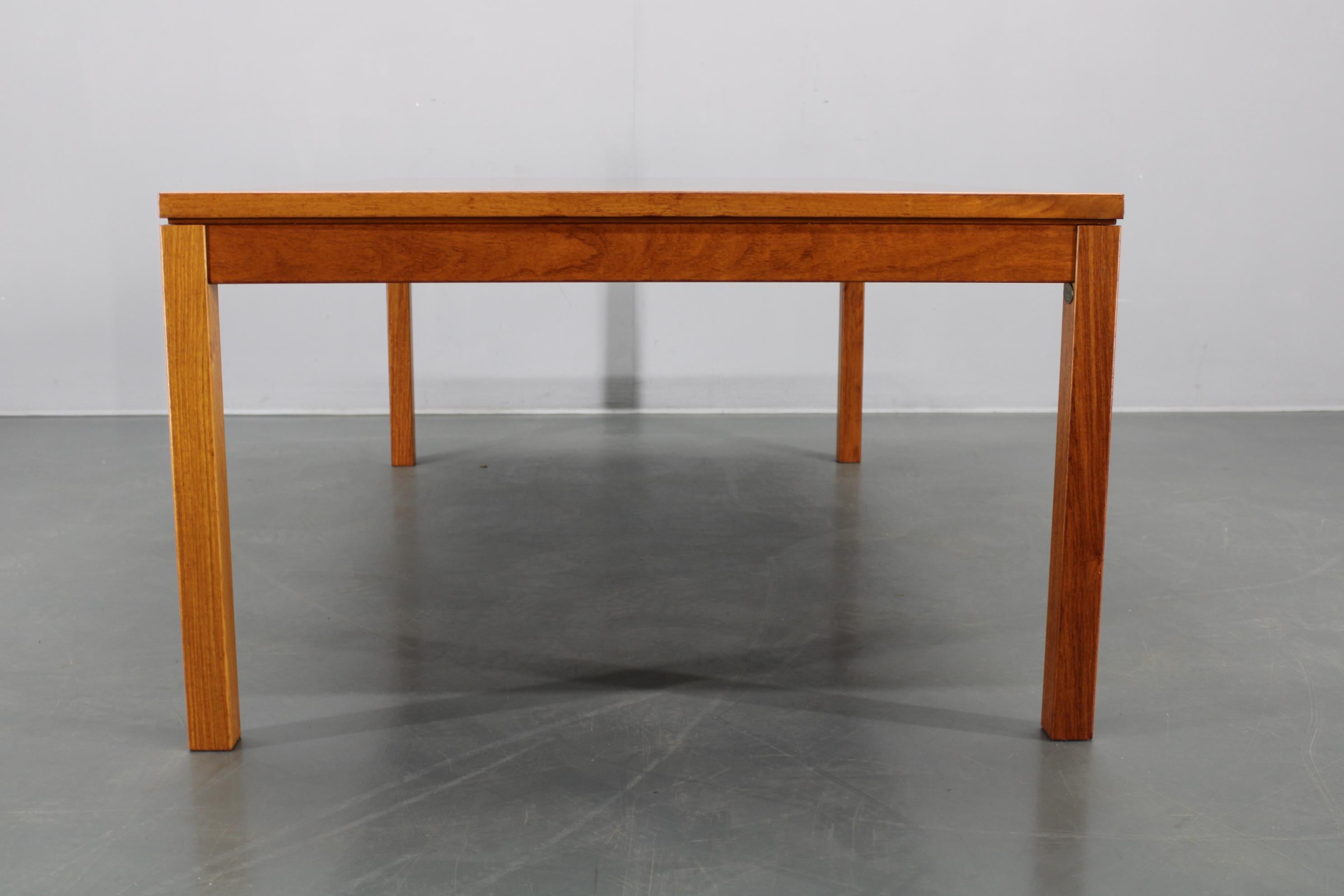 1980s Danish End-Grain Mosaic Coffee Table by Middelboe & Linduma for Tranekaer For Sale 3