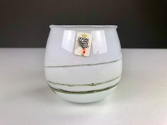 1980s Danish Glass Vase by Michael Bang for Holmegaard
