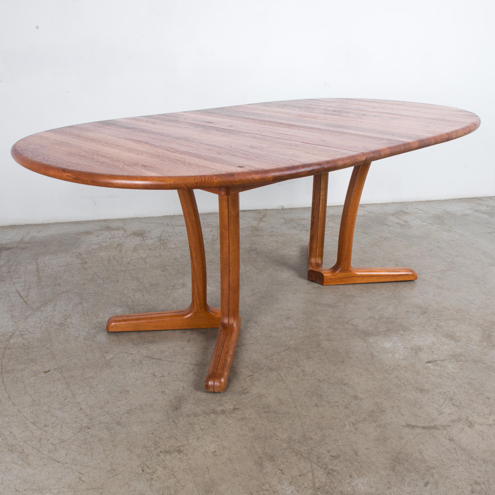 1980s Danish Teak Folding Dining Table 5