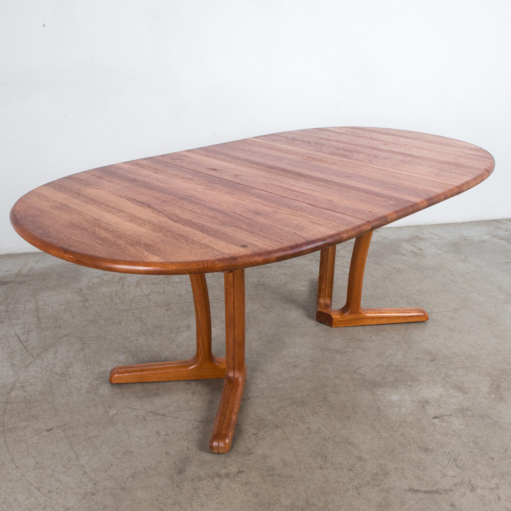 1980s Danish Teak Folding Dining Table 6