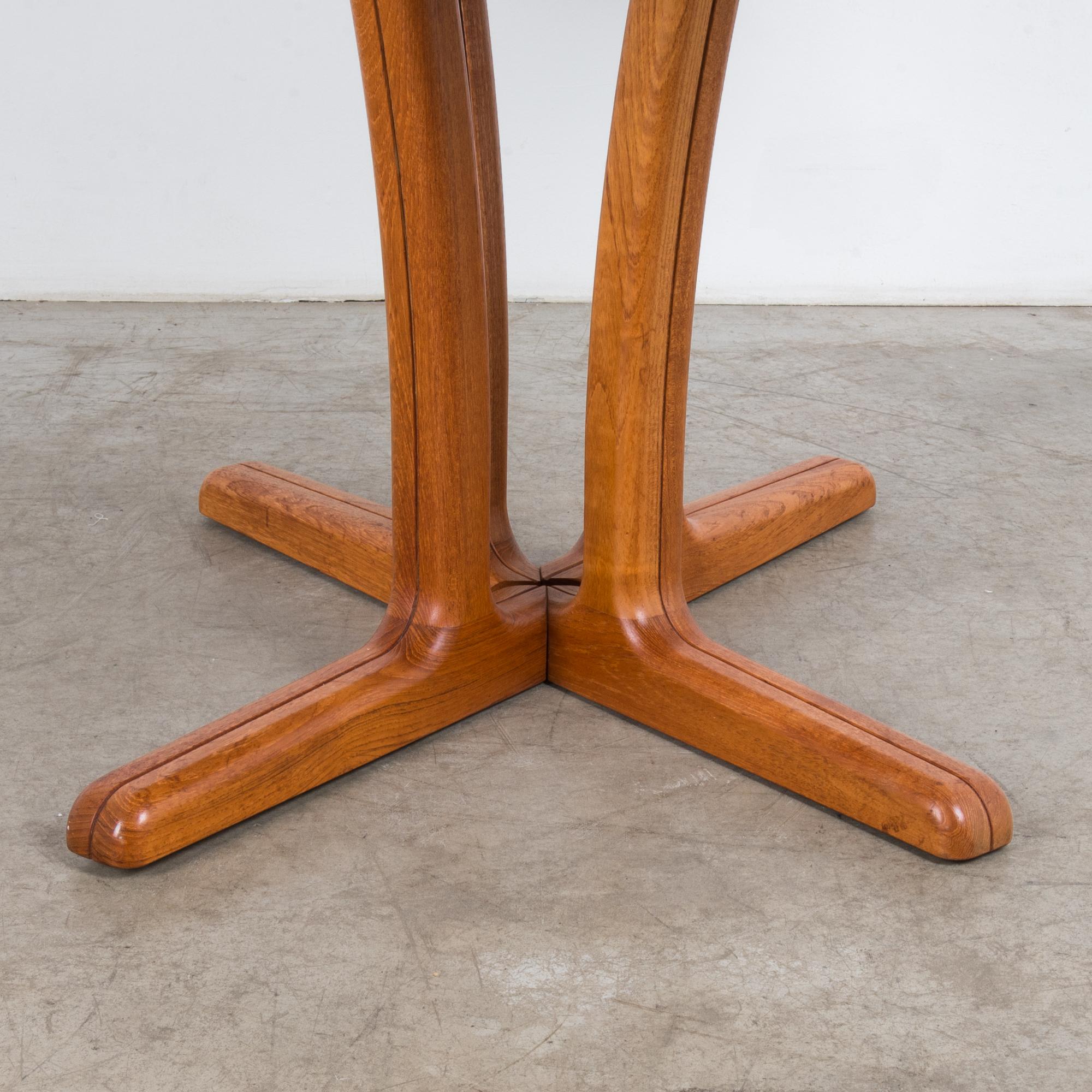 1980s Danish Teak Folding Dining Table 1