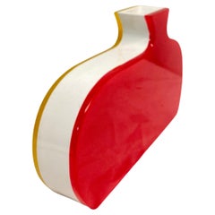 Vase im dekorativen Design der 1980er Jahre