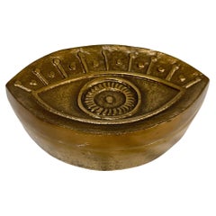 Caja decorativa "ojo" de los años 80