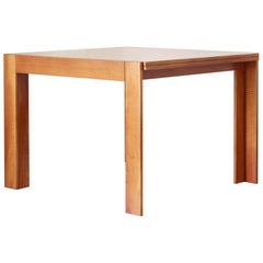 Used Wood Dining Table, Afra & Tobia Scarpa for Cassina, Italy 1980s