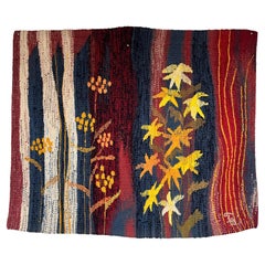 1980s Design Hand made Wool Tapestry - Czechoslovakia