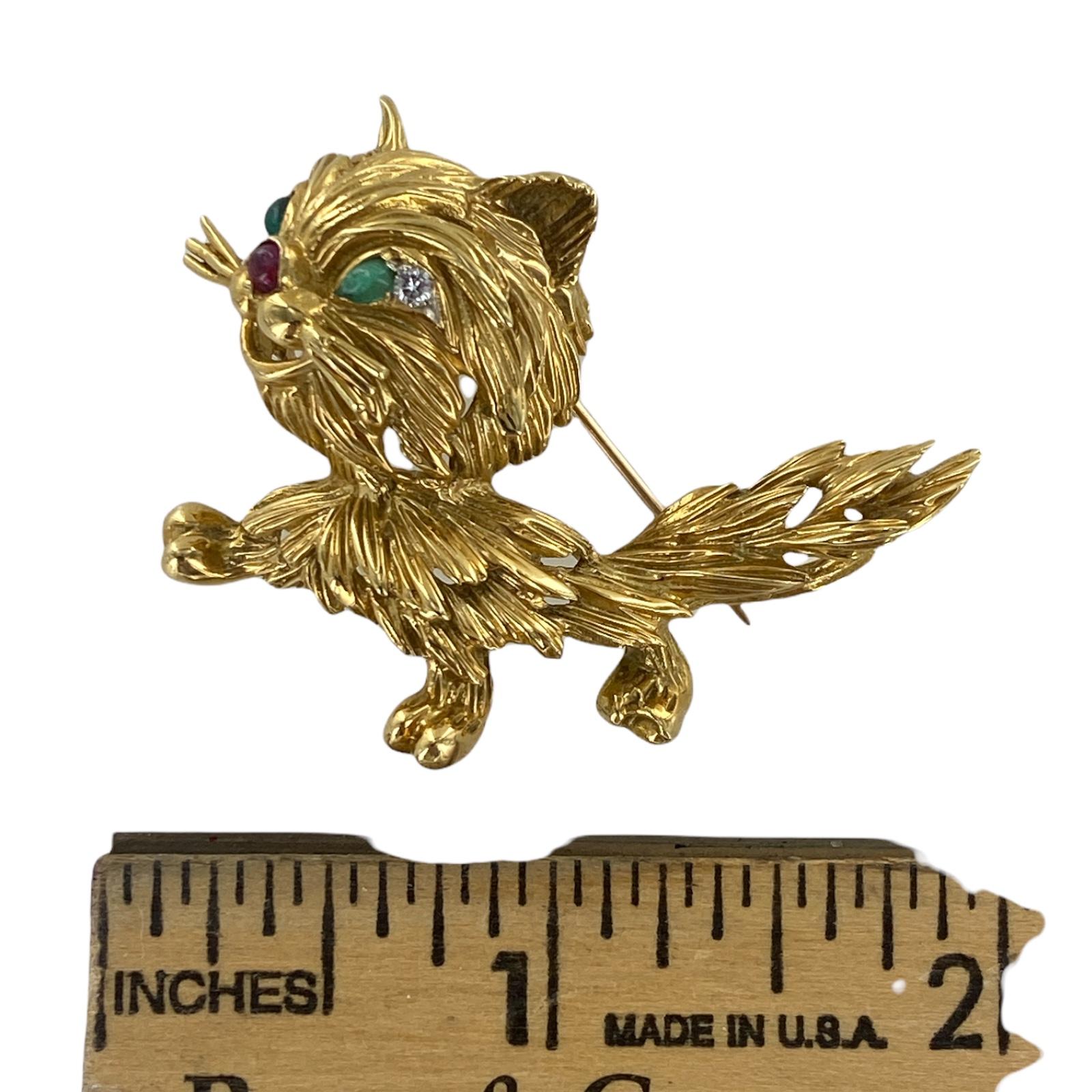 vintage cat pins