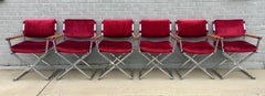 1980s Director's Chairs by Cal-Style, Set of 6