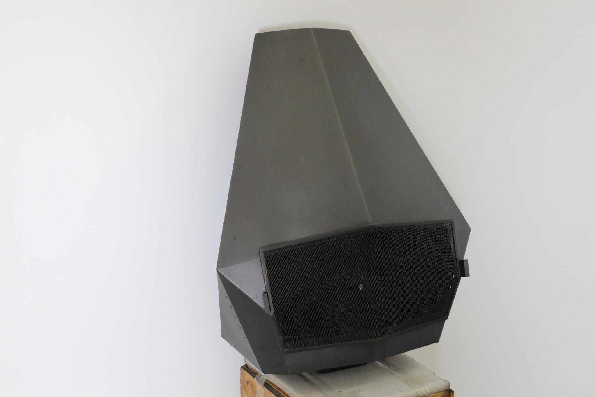 Post-Modern 1980's Don-Bar Wall Mounted Fireplace Model 5005 For Sale