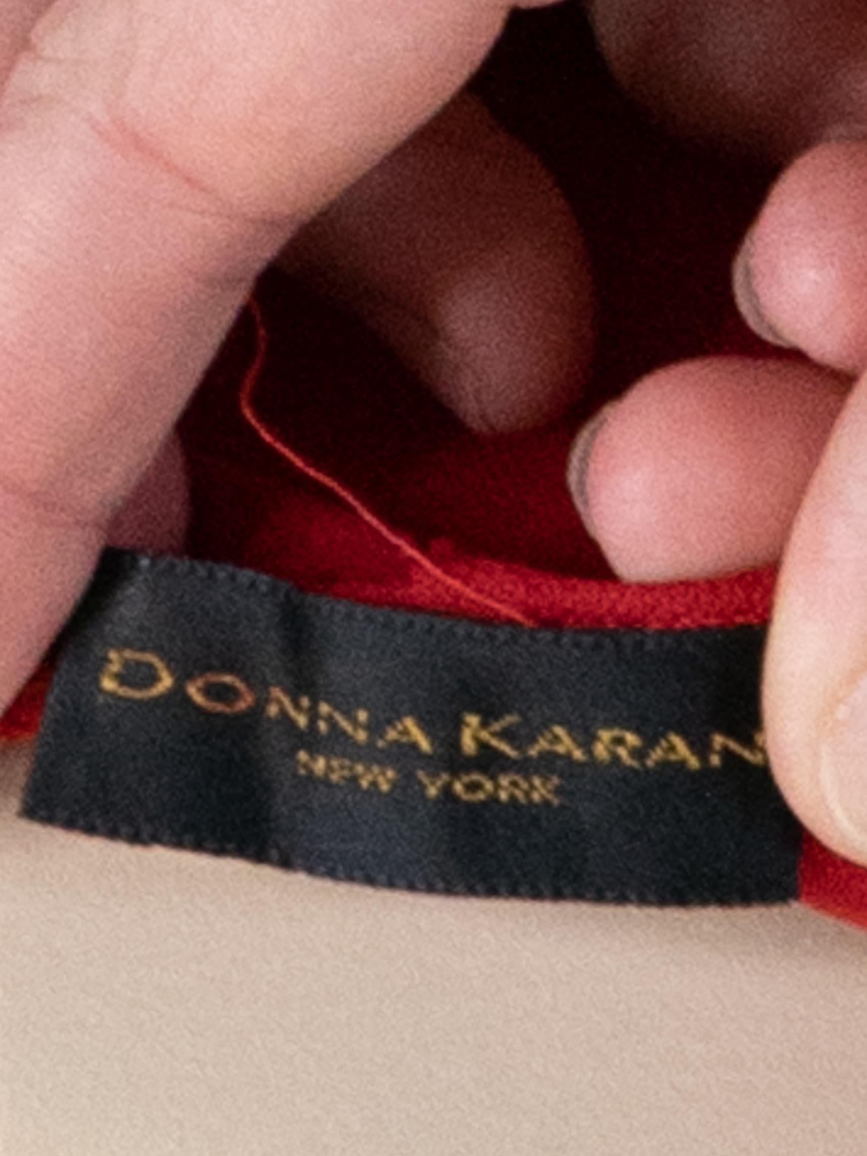 Women's 1980S DONNA KARAN Cherry Red Rayon Blend Jersey Low Cut Halter Bodysuit For Sale