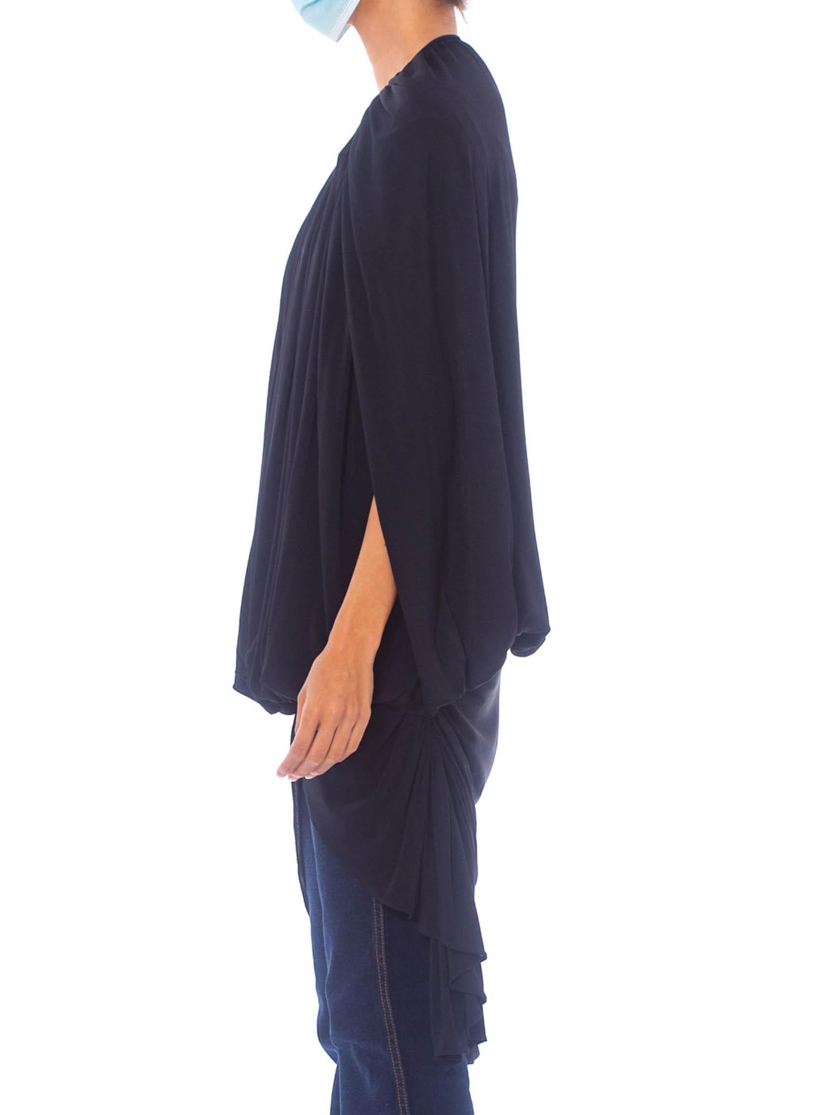 Veste cocon en jersey drapée des années 1980 Pour femmes en vente