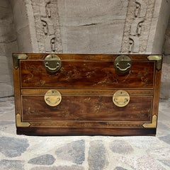 1980s Drexel Et Cetera Collection Chest of Drawers Chinoiserie