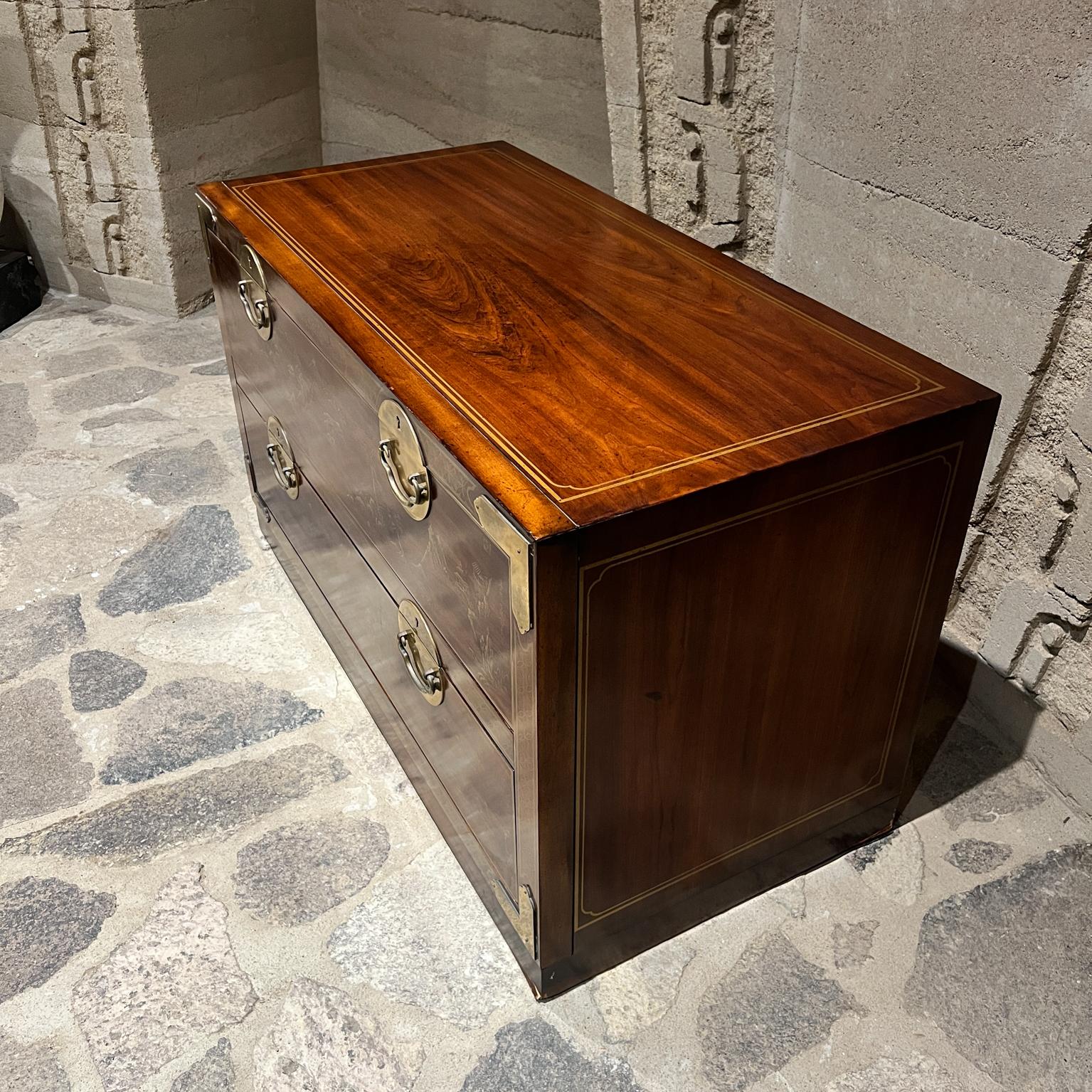 Cassettiera anni '80 Drexel Et Cetera Collection Chinoiserie in vendita 2