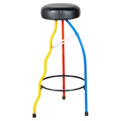 1980er Jahre "Duplex" Hocker