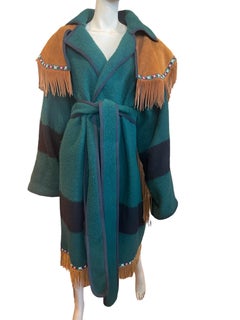 1980s Early’s Witney Point Blanket Jacket in Forest Green