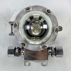 Lampe murale en fonte d'aluminium industrielle antidéflagrante des années 1980 pour l'Europe de l'Est