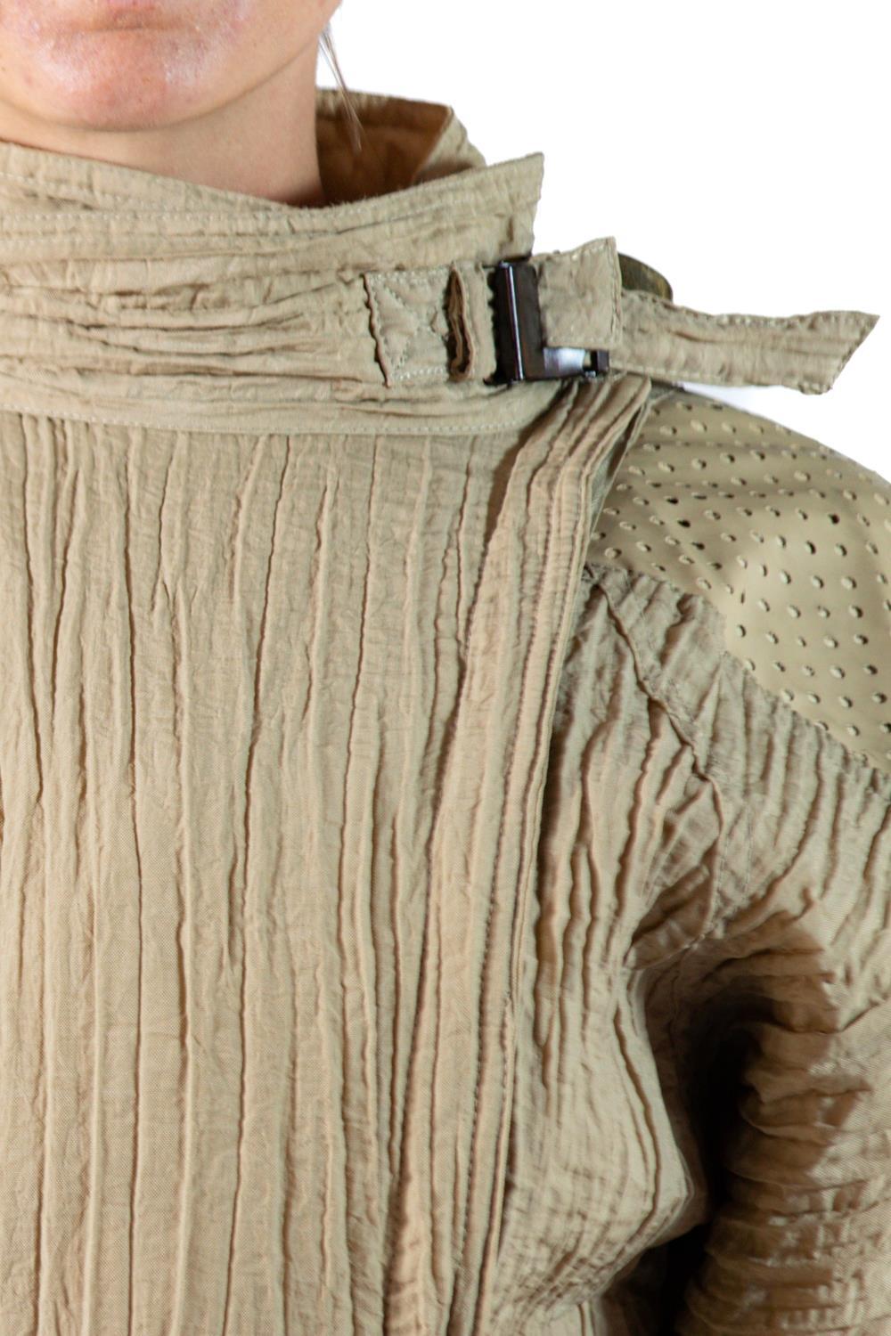 1980S Ecru Cotton Blend Jumpsuit For Sale 7