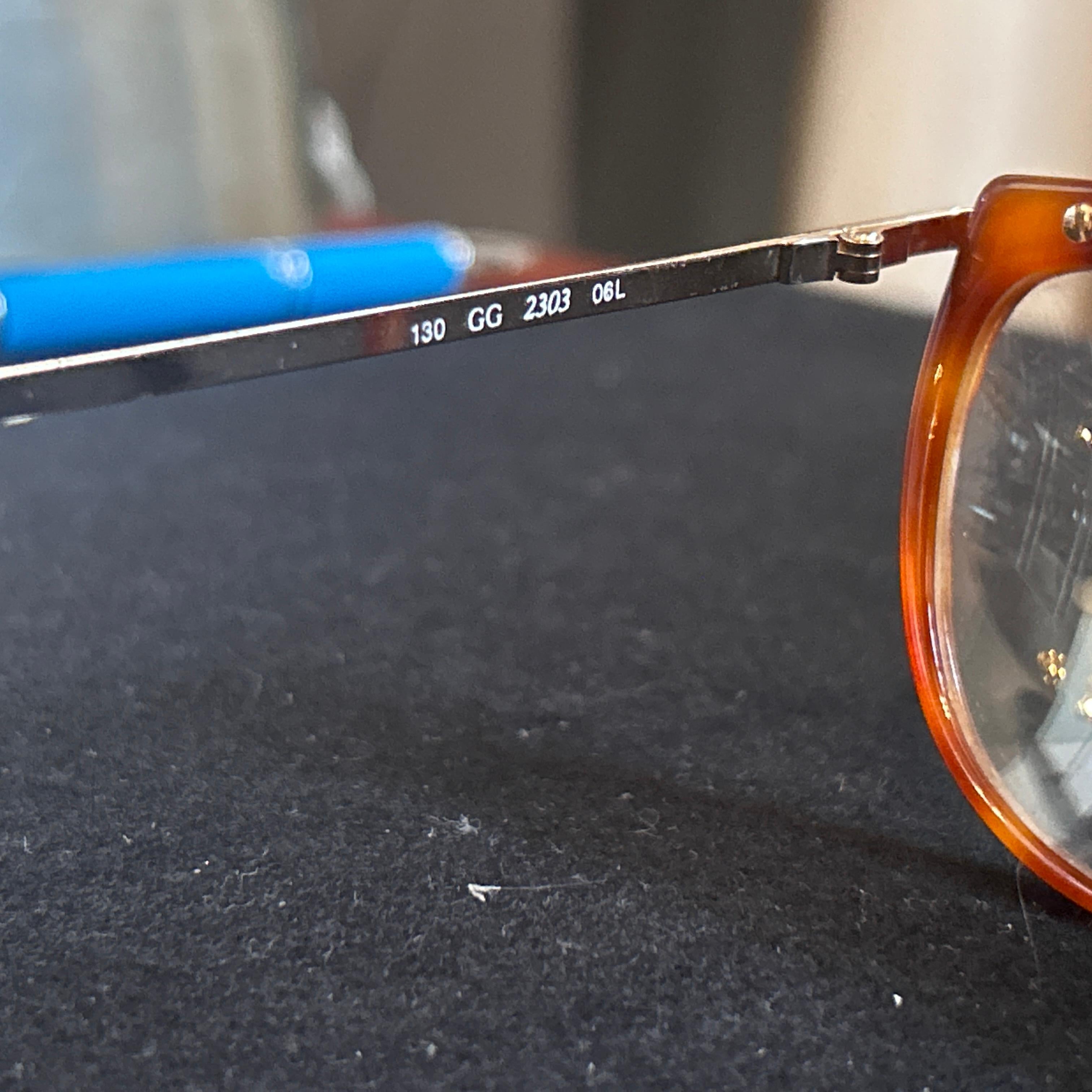 1980s Elegant Vintage Fake Tortoiseshell Gucci Sunglasses For Sale 2