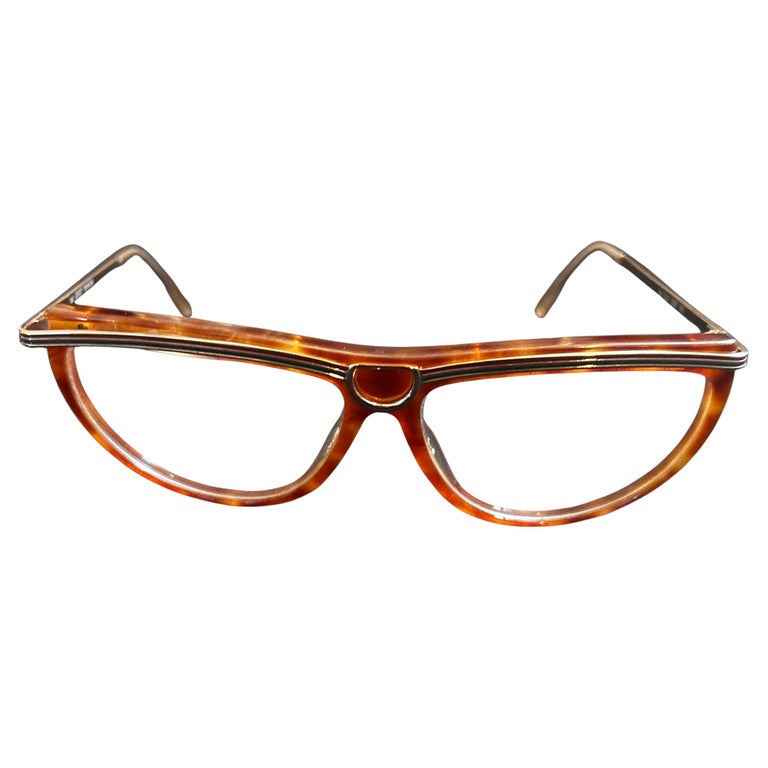 1980s Elegant Vintage Fake Tortoiseshell Gucci Sunglasses  display picture 3