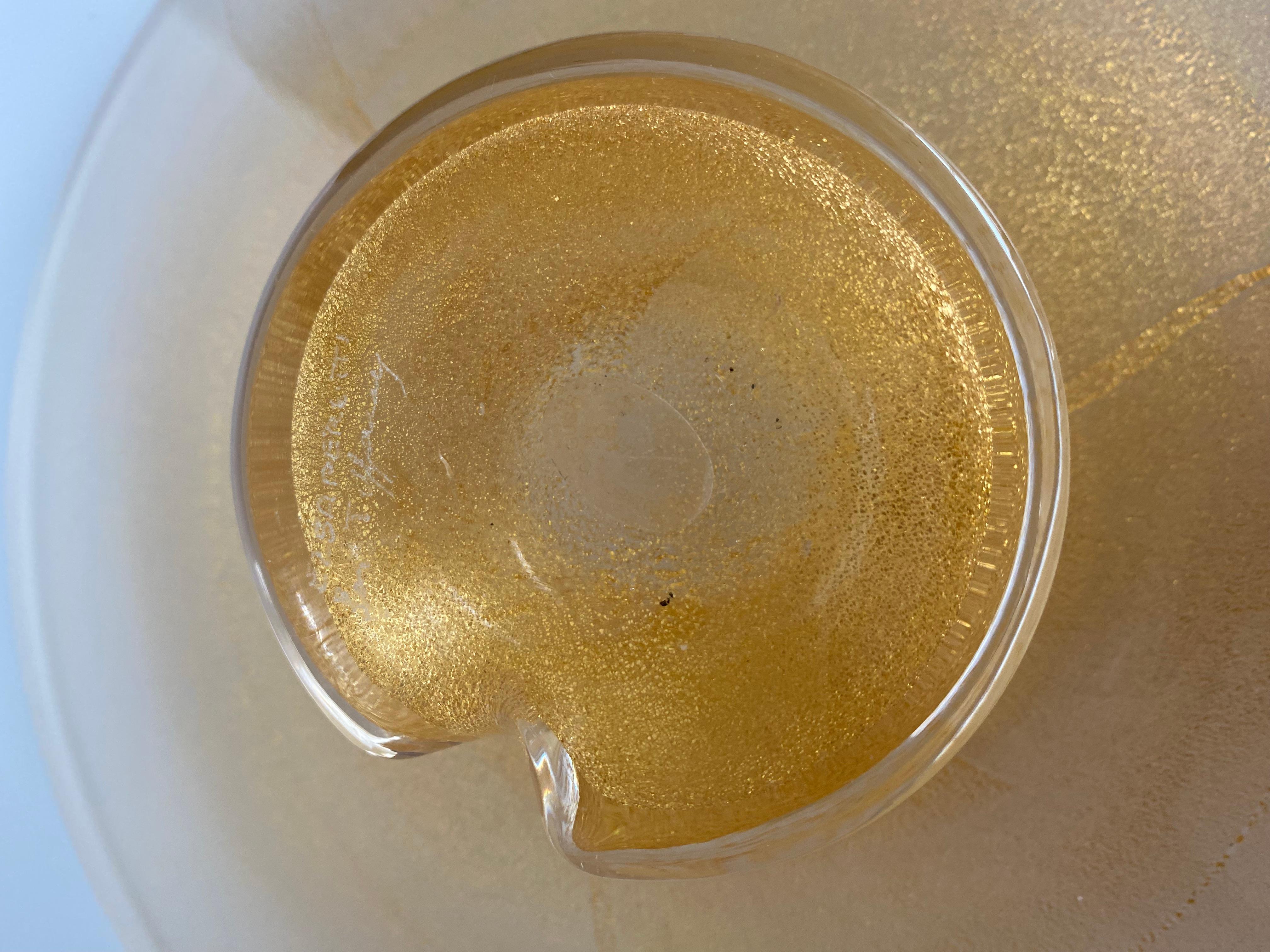 Fin du 20e siècle 1980 Elsa Peretti for Tiffany GOLD INFUSED Cake Plate BONE SERIES Tableware en vente
