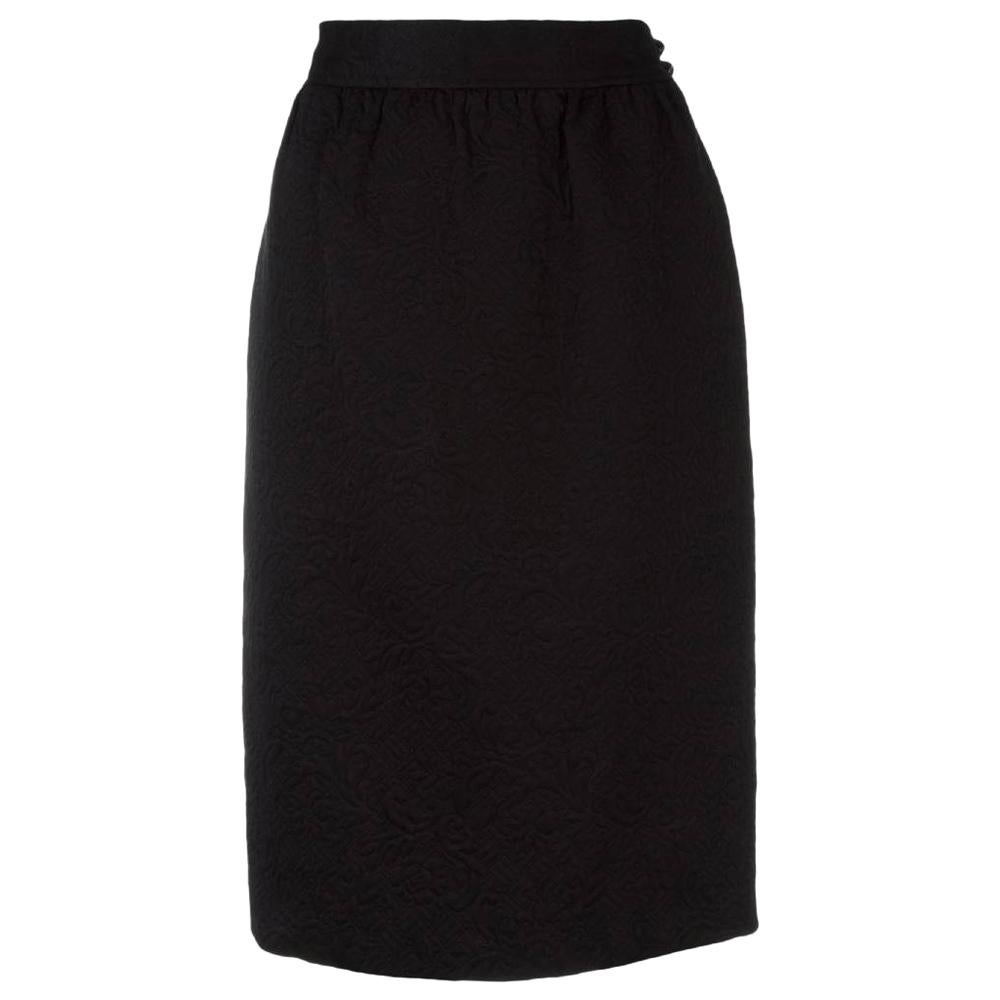 1980s Emanuel Ungaro Pencil Skirt For Sale