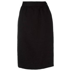 1980s Emanuel Ungaro Pencil Skirt