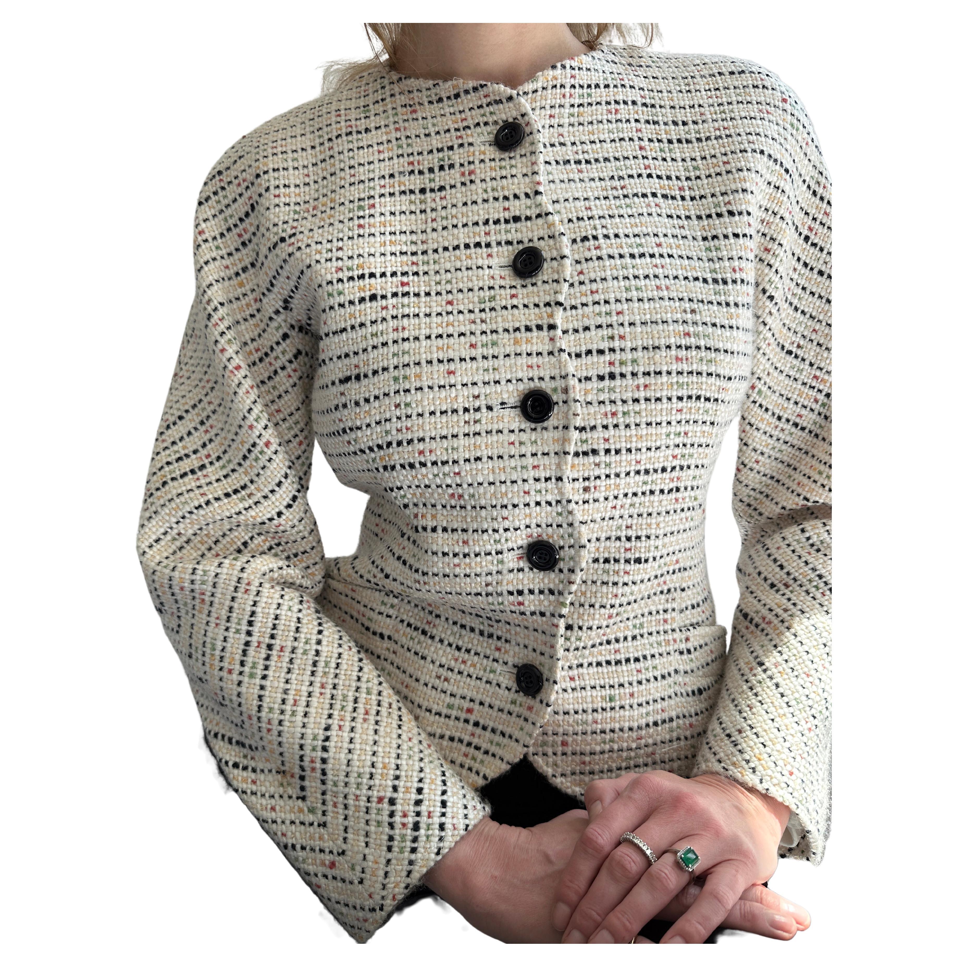 1980s Emanuel Unngaro Bouclé Jacket 