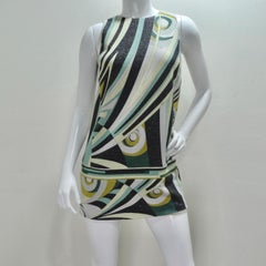 Emilio Pucci - Robe courte des années 1980