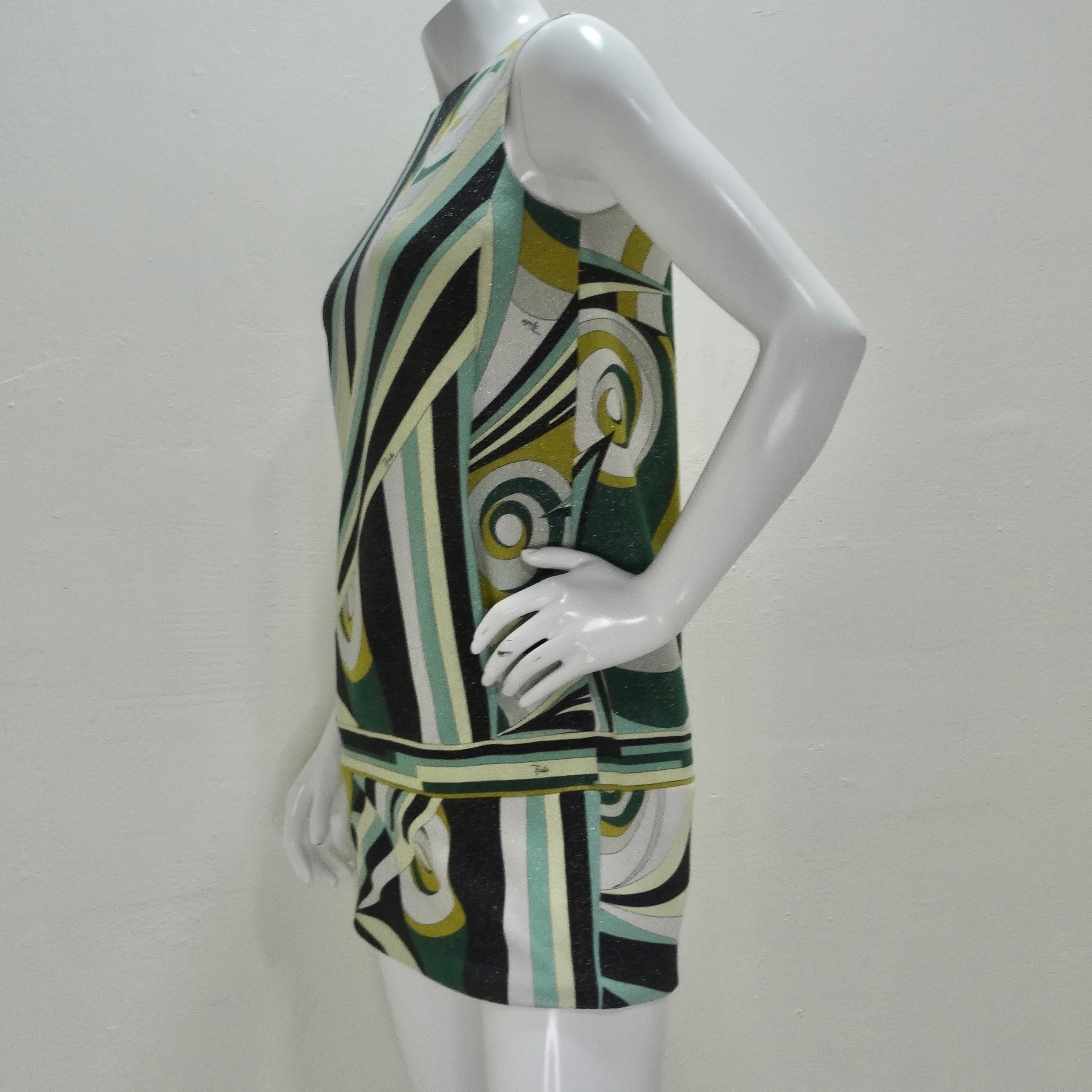 1980s Emilio Pucci Mini Dress 4
