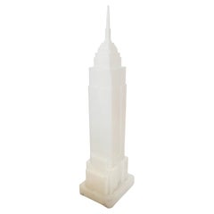 Retro 1980s Empire State Building Lamp by Takahashi Denson for Midori