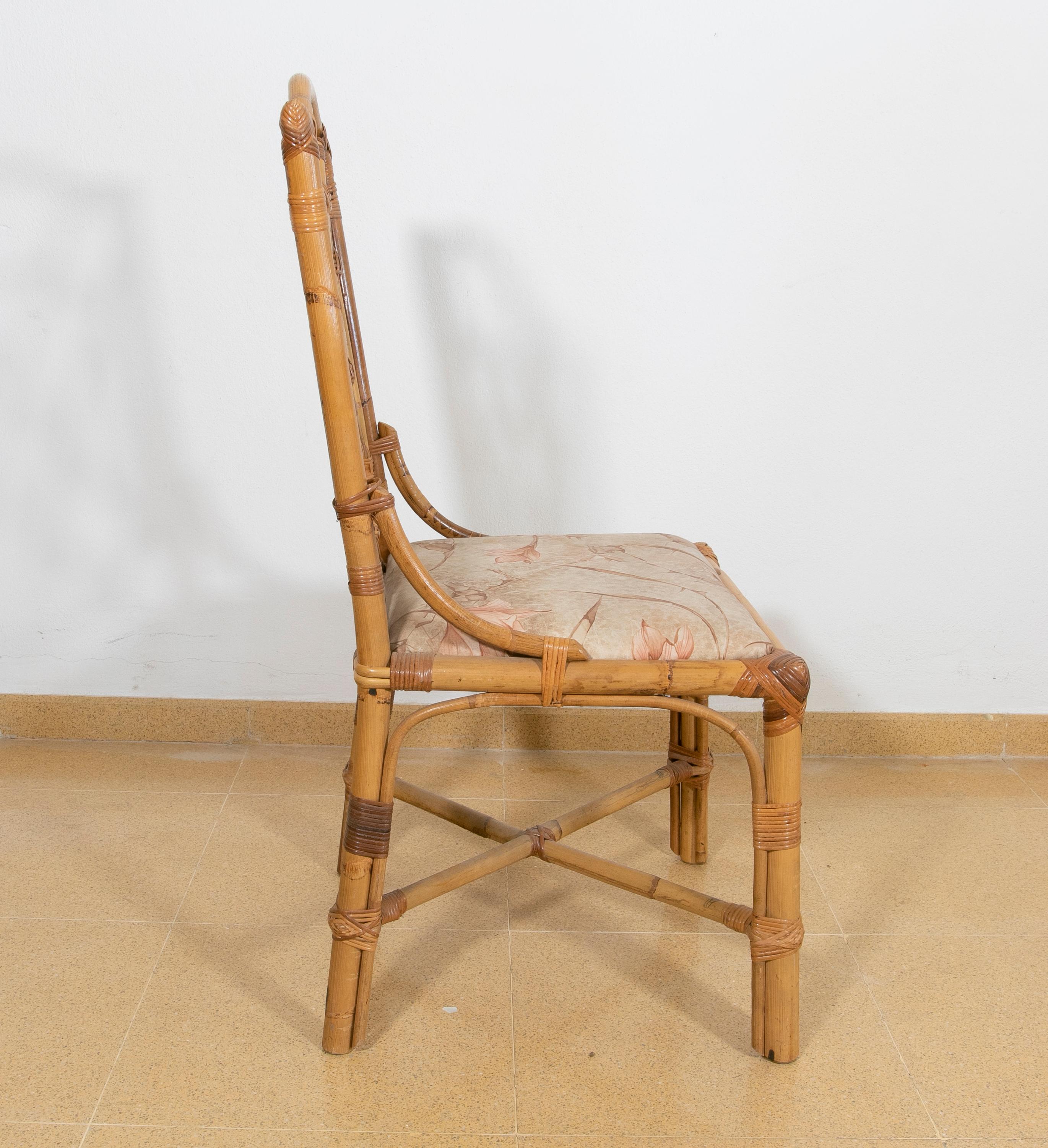 1980s, English Bamboo Chair  For Sale 3