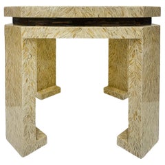 1980s Enrique Garcel Overscale Antler Side Table, Art Deco Revival, Columbia