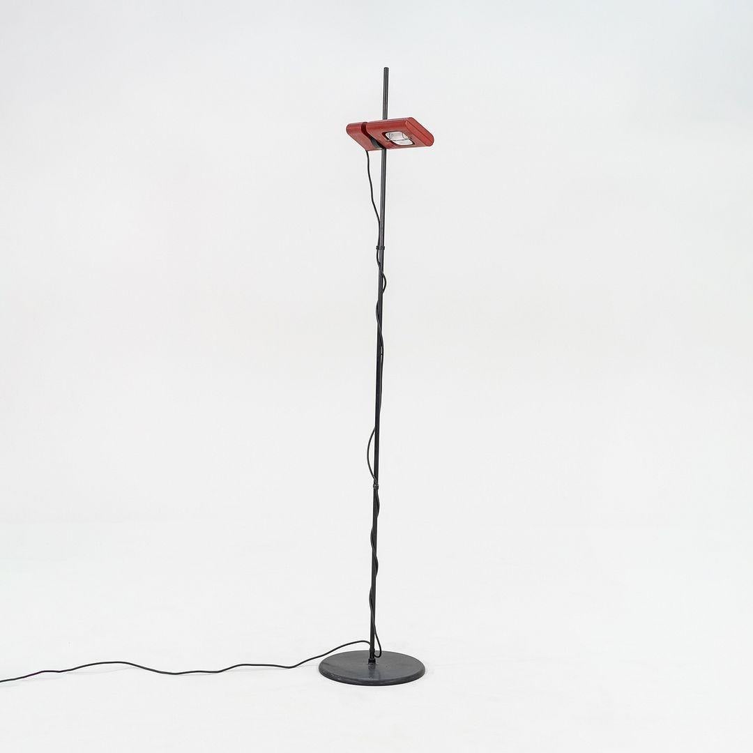Años 80 Ernesto Gismondi Lámpara de pie Aton Terra para Artemide Italia Acero en venta