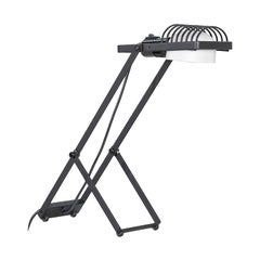 1980s Ernesto Gismondi for Artemide Sintesi Table / Desk Lamp in Black