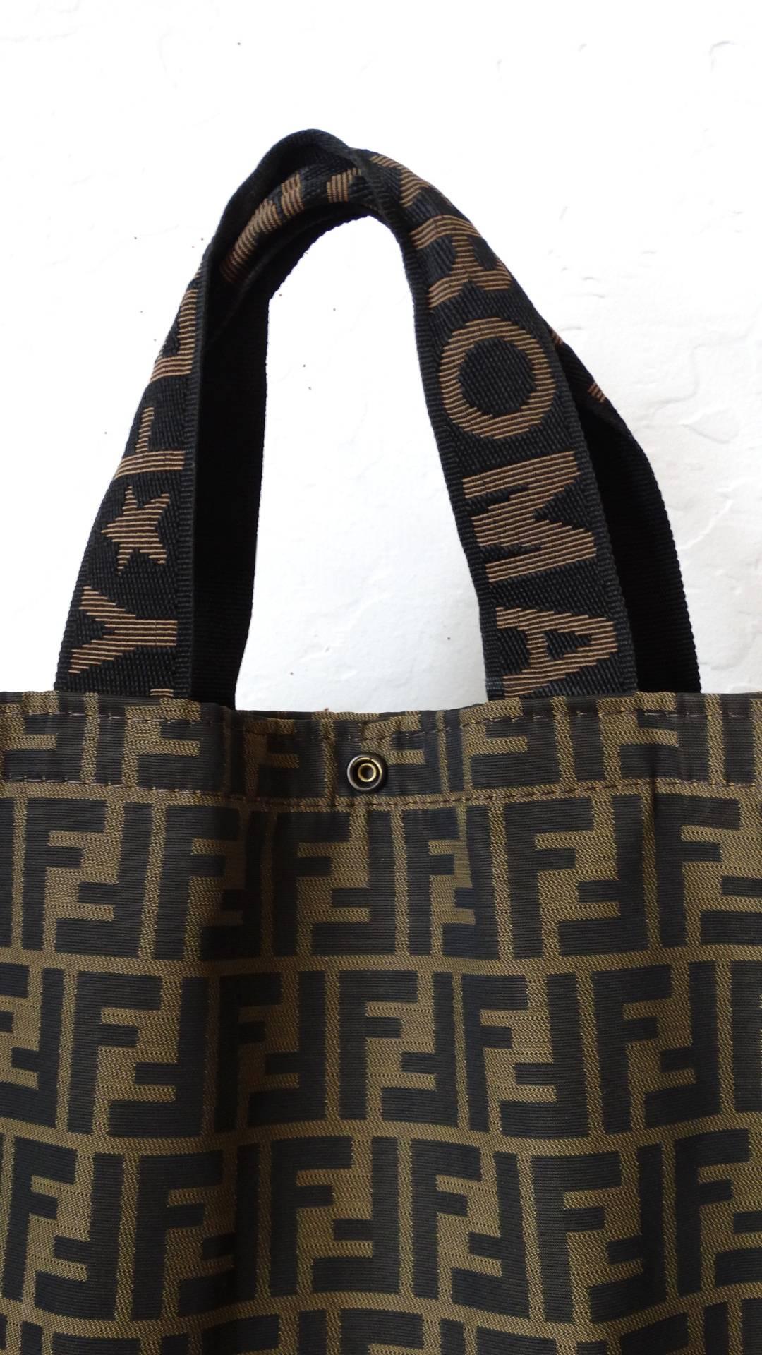 1980s Fendi Zucca Monogram  