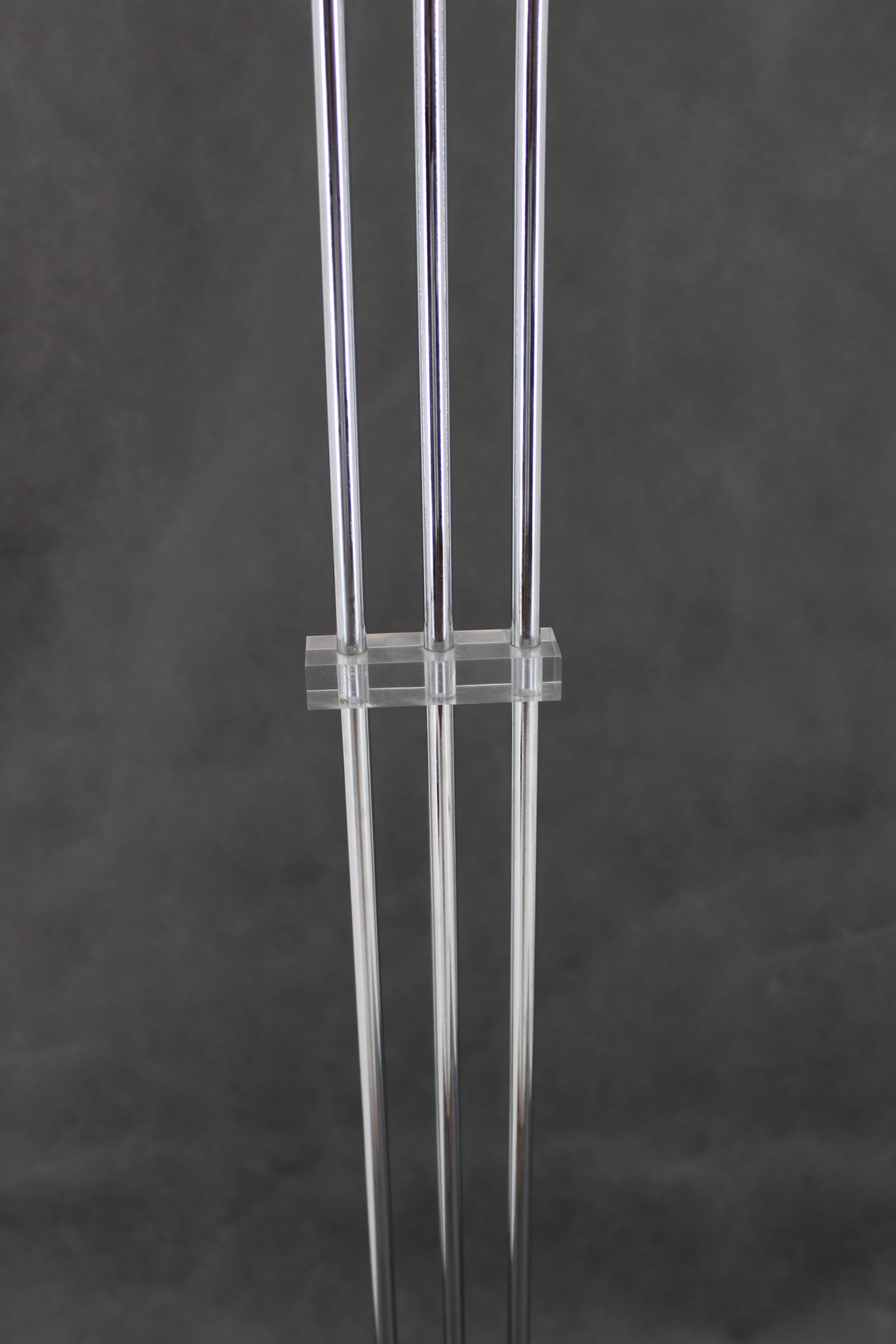 1980s Floor Lamp with Murano Glass , Italy For Sale 4