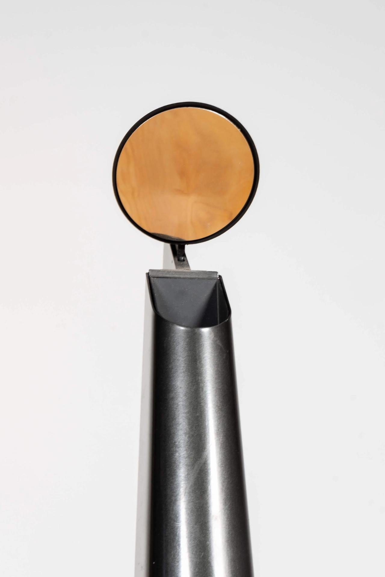 1980s Flos Gibigiana Desk Lamp, Black by Achille Castiglioni For Sale 7