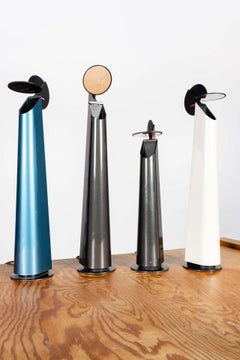 1980s Flos Gibigiana Desk Lamp, Black by Achille Castiglioni