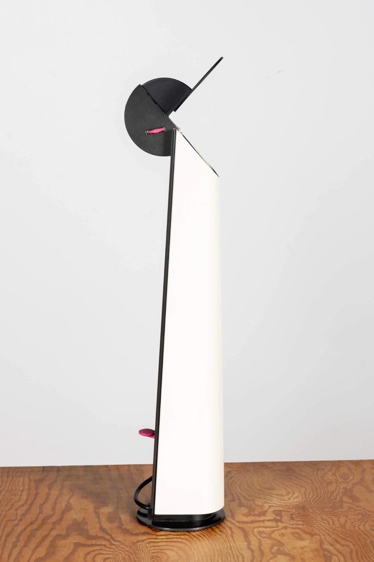 1980s Flos Gibigiana Desk Lamp, White by Achille Castiglioni For Sale 1