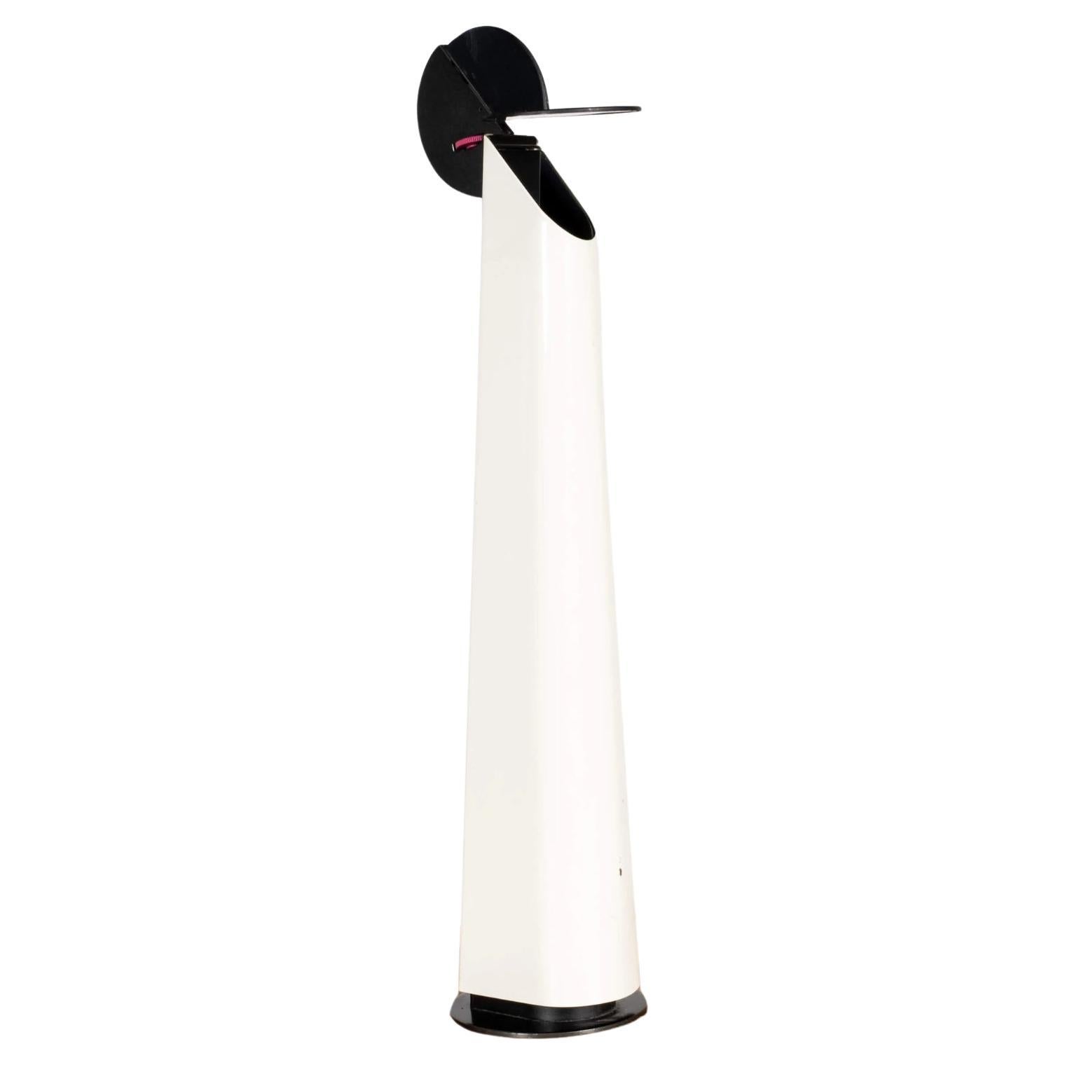 Lampada da scrivania Flos Gibigiana degli anni '80, bianco di Achille Castiglioni