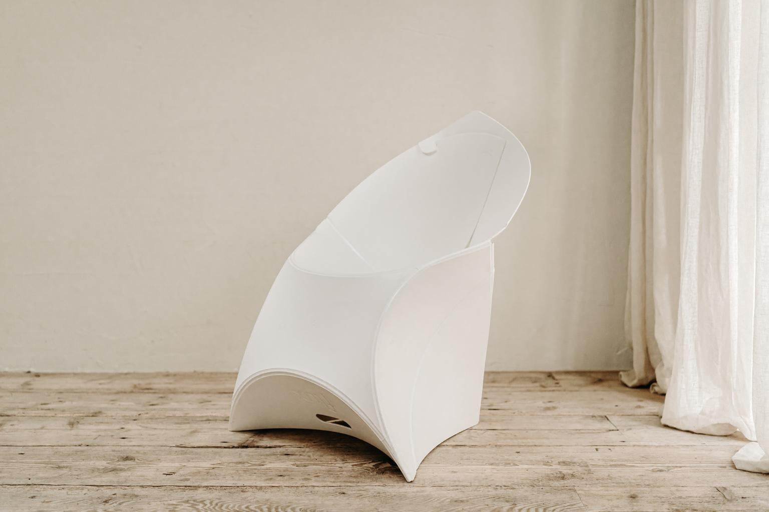 Quirky folding chair ... great eyecatcher.