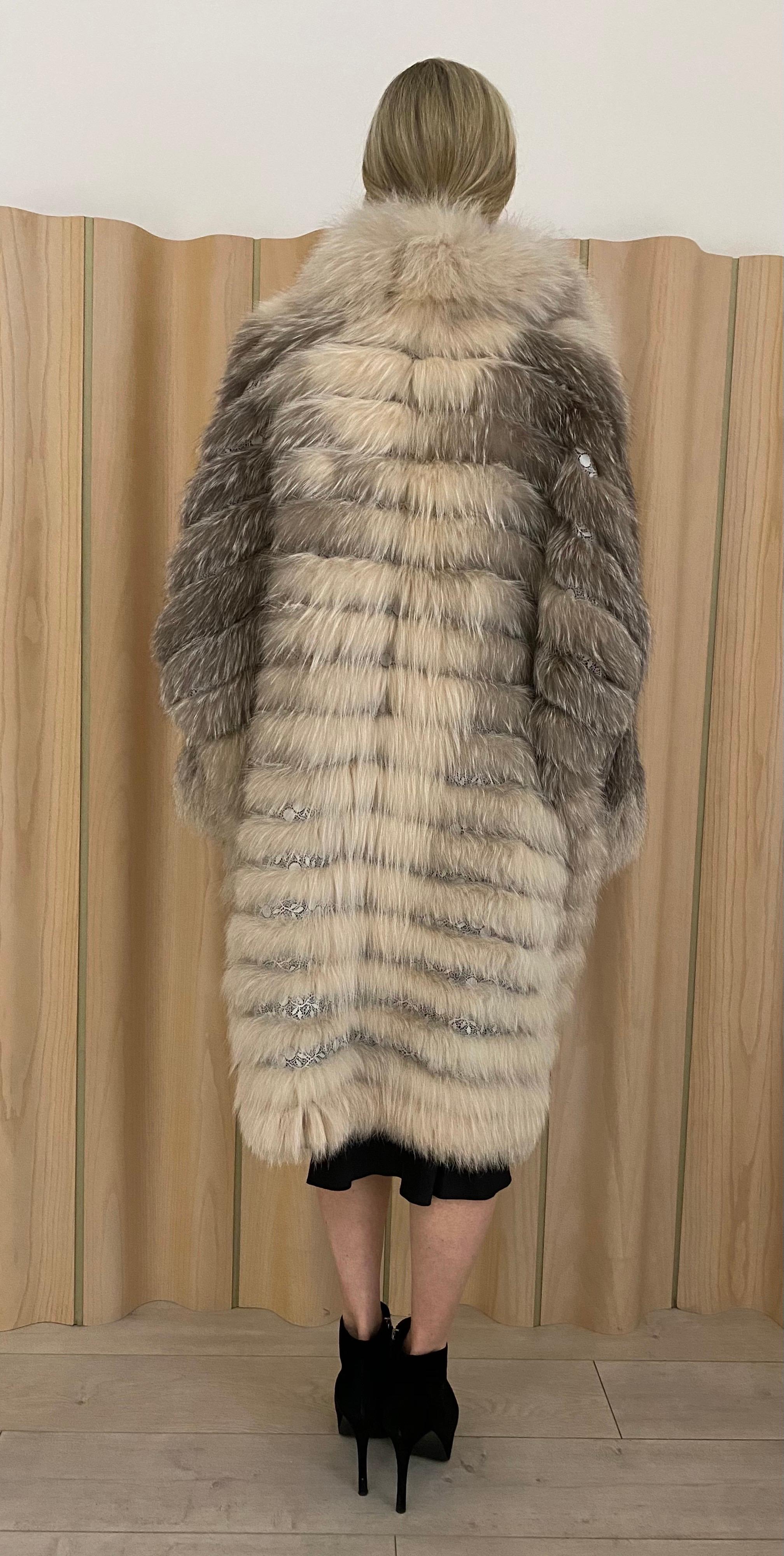 Brown 1980s Fox Fur For Sale