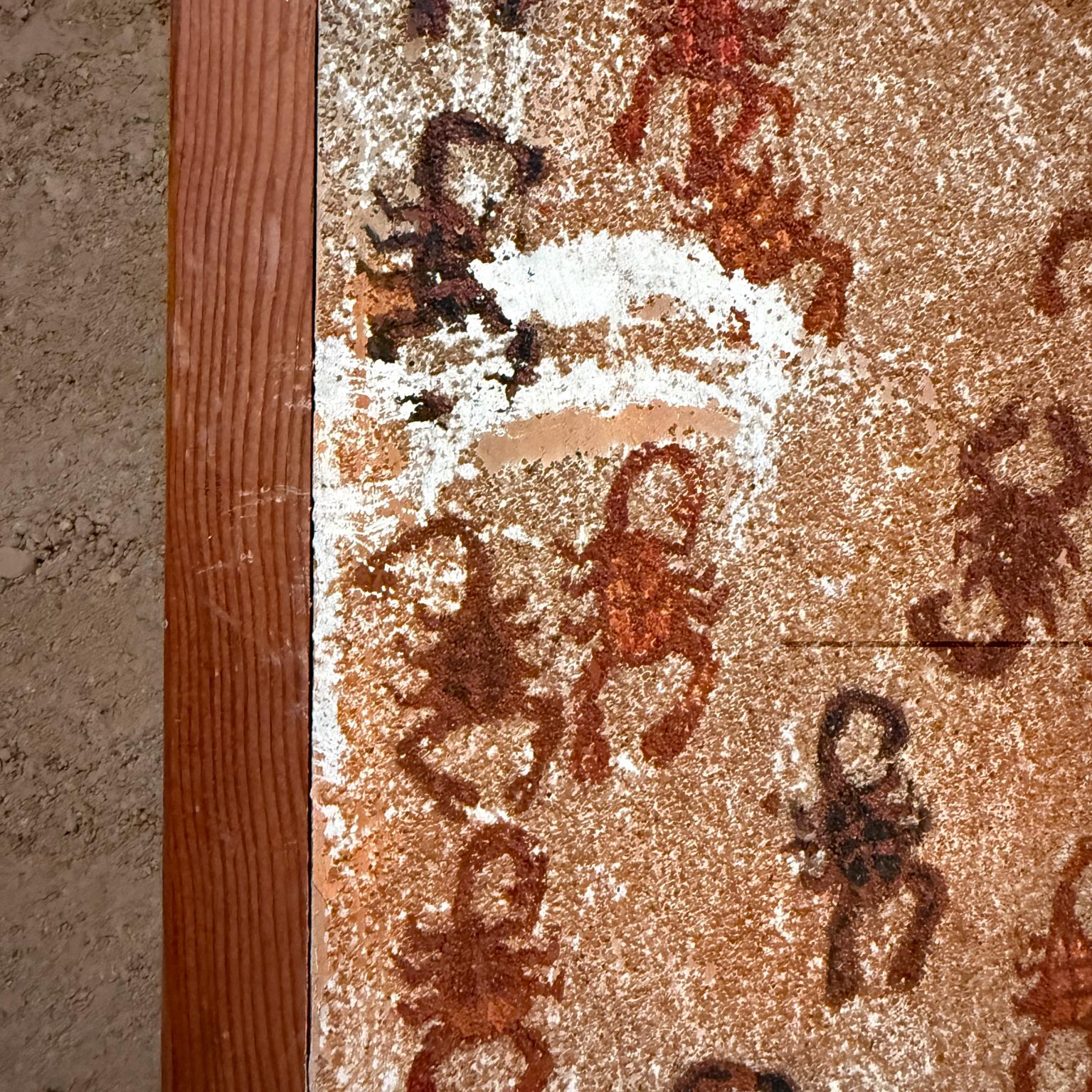 1980s Francisco Toledo Mixed Media Animales Iguana Mexican Art In Good Condition For Sale In Chula Vista, CA