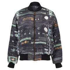 1980s Franco Moschino Novelty CD and Tape Deck Reversible Jacket